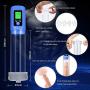 Electric Male Penis Vacuum Pump, Feelingirl Men Adult Sex Toys Rechargeable Automatic Enhancement Training Device with 4 Suction Intensities for Stronger Bigger Erections