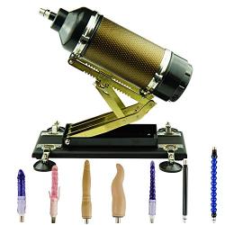 FREDORCH Heavy Sex Machine, Female Masturbation Fucking Machine with 7pcs Dildo 3 XLR Connector Attachments