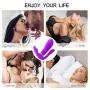 7-Frequency,Automatically Sports Massage Couple Love Stimulation Soft Touch Internal Massager for and Gifts