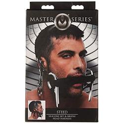 Master Series Steed Silicone Bit and Bridle Head Harness