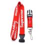 Neck Lanyard 2 Pack, ID Badge Holder Fashion Street Lanyard Key Chain Keychains Strap for Phone Keys Badge Holders with Quick Release Buckle-(Fast Delivery)