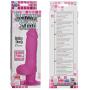 California Exotics Shower Stud Ballsy Dong Pure Skin Vibrating Dildo Waterproof, Pink, 5 Inch