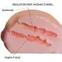 Masturbator Sex Doll for Men with Lifelike Size Virgin Pussy Ass and A Tight Anus Butt That Offers Men Maximum Pleasure Masturbation Pussy Ass Masturbator for Male (9.4 X8.6 X 4.3 Inches)