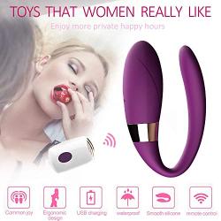 ZHZGA Massaging Toy for Women Wireless Personal Mulit Wearable Vǐbrator Tshirt Adult Speed Remote Invisible Toy Women Control Super