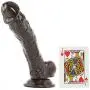 8" Dildo, Black and JO H20 Water Based Lube (1oz) 8" Dildo, Black and JO H20 Water Based Lube (1oz)