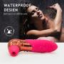 kangzl Six Toys for Women Thrusting Clǐtoris G%spót Sucking Women Nǐpple Vǐbrátors Body Stimulator Vibrate Adult Toys for Woman, Multi Frequency Licking Mode, Waterproof Mute USB Charging