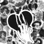 Black and White Stickers for Laptop,50pcs Waterproof Stickers Perfect for Water Bottle Notebook Phone Car Skateboard Black and White Stickers for Laptop,50pcs Waterproof Stickers Perfect for Water Bottle Notebook Phone Car Skateboard