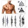 Konsait Temporary Tattoo Kit for Adults Kids Women Men(18 Sheets), Temporary Tattoo Stickers Paper Fake Tattoo Paper Body Sticker Set for Party Favors,Dragon Eye Deer Head Geometric Vine Chakra Konsait Temporary Tattoo Kit for Adults Kids Women Men(18 Sheets), Temporary Tattoo Stickers Paper Fake Tattoo Paper Body Sticker Set for Party Favors,Dragon Eye Deer Head Geometric Vine Chakra