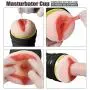 Realistic Vagina Male Masturbation Cup Sex Toy for Man Couples Pocket 3D Realistic Vagina and Mouth Masturbator Cup Realistic Vagina Male Masturbation Cup Sex Toy for Man Couples Pocket 3D Realistic Vagina and Mouth Masturbator Cup
