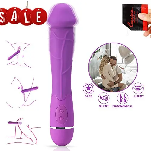 Dildo Vibrator G Spot Clit Vibrator Stimulator Sex Anal Play Massager - Ultra-realistic Penis Vein Folds & Medical Silicone & 10 Powerful Modes for Couples and Women Perfect Gift Dildo Vibrator G Spot Clit Vibrator Stimulator Sex Anal Play Massager - Ultra-realistic Penis Vein Folds & Medical Silicone & 10 Powerful Modes for Couples and Women Perfect Gift