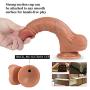 Caobodong0758 Extra Long Satisfaction Tshirt 7.87 Inch Lifelike Silicone Dîldɔ Body Relax Waterproof Massage for Women Beginners - Surreal caobodong0758
