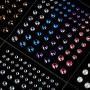 9 Sheets Eye Body Face Gems Rhinestone Stickers Self Adhesive Rhinestones Rainbow Face Gems for Women Festival Accessory and Nail Art Decorations (Tiny Bead)