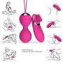 YETRUN Remote Control Vibrator Egg for Women mini Rechargeable Vibe Ball 10 Frequency Sex Thing for Couples Vibrating Bullet Powerful Strong Vibrate Women Toys …