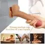 Realistic Dildo Feelingirl 8.27inch Lifelike Silicone Huge Penis 360° Rotation Flexible Real Dong Woman Anal Sex Toys with Suction Cup