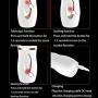 RITER G Spotter Dido Sucking Vibrantor with Heating Massager with 10 Vibrantion & 3 T-hrusting Six Toy for Women&Couples - Rechargeable