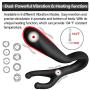 Orlupo Wiggle-Motion Dual Motors Vibrating Anal Vibrator for Men with Remote Control, Heating Anal Vibrators Butt Plug Prostate Massager Stimulator, Adult Male Anal Sex Toys for Men Women and Couples