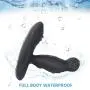 Male Vibrating Prostate Massager with 16+3 Patterns 360 Degree Rotating Head, Wireless Remote Anal Sex Toy for P-Spot Testicles Perineum Stimulation