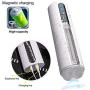 Qbuooi Intelligent Constant Temperature 45 °, Real Pennis Toys for Men Automatic Telescopic Sucking Male Massager Toys Oral
