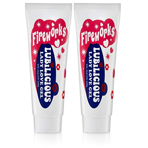 Lubilicious Fireworks Lady Love Gel | Enhances Female Arousal & Libido | Heightened Orgasm | Natural Stimulation for Maximum Climax | Personal Lubricant | Warming & Cooling 1 oz (2) Lubilicious Fireworks Lady Love Gel | Enhances Female Arousal & Libido | Heightened Orgasm | Natural Stimulation for Maximum Climax | Personal Lubricant | Warming & Cooling 1 oz (2)