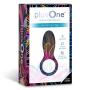 PlusOne Vibrating Ring, Tantalizing Teal, 0.22 Pound