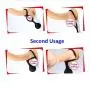 Silicone Penis Dual Ring Enhanced Trainer Power Ball Weight Ring Hanger Device 2 Usage Method Silicone Penis Dual Ring Enhanced Trainer Power Ball Weight Ring Hanger Device 2 Usage Method
