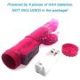 Wellwanted Powerful Magic Wand Massager Toy Cordless Massager for Women (meirenyu-pink)