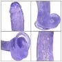 YOULAN 12.2 Inch Toy Soft Relax Massager with Handsfree Suction Cup for Women Purple Massager YOULAN 12.2 Inch Toy Soft Relax Massager with Handsfree Suction Cup for Women Purple Massager