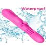 Qbyoop Ðíldɔ Rabbit Vǐbrátor Thrusting 10 Speeds Rotating & Thrusting Massage Wand with Heating, Women Couple Pleasure Toys - Vibrating Adult Toys Waterproof Pleasure Toy Qbyoop Vībrātòr