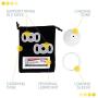 Natural Alternative to Erectile Dysfunction Pills, Kit to Hold & Maintain an Erection, Men’s Tension Rings for Erectile Dysfunction or Premature Ejaculation- Pos-T-Vac Stay Firm Ring Kit