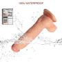 JSCRlove 7.5 Inch Beginners Mini Soft-Ďîldɔ Women Massager Real Feel Toy with Strong Base Personal Body Relax Máššágèr Wand Women Underwear