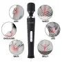 iLuxjoy Upgreded Handheld Wand Massager, Deep Tissue Massager 10 Speed Vibrations Relieves Muscle Tension Body Aches Pains Sports Recovery (Black) iLuxjoy Upgreded Handheld Wand Massager, Deep Tissue Massager 10 Speed Vibrations Relieves Muscle Tension Body Aches Pains Sports Recovery (Black)