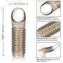 Calexotics Stimulation Enhancer Male Enhancement Open Ended Penis Sleeve with Girth Support Ring, Smoke Calexotics Stimulation Enhancer Male Enhancement Open Ended Penis Sleeve with Girth Support Ring, Smoke