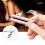 Mini Wireless Clitoris and G-Spot Stimulator for Adult Sex Play, with USB Charging, Luvkis 10 Magic Patterns Powerful Wand Massager, Waterproof, Powerful but Quiet, Pocket Size for Traveling Vibrant
