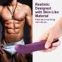 8Inch Cordless Vibrating Wand Massager 10 Speed, Luvkis Realistic Dildo Vibrator Toy Waterproof & Rechargeable for Woman and Couple Playing Back,Neck & Shoulder Aches 8Inch Cordless Vibrating Wand Massager 10 Speed, Luvkis Realistic Dildo Vibrator Toy Waterproof & Rechargeable for Woman and Couple Playing Back,Neck & Shoulder Aches