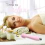 Personal Wand Massager, Weyes Mini Waterproof Rechargeable Personal Massager with 10 Multi Vibration Frequencies for Therapeutic Muscle Aches and Sports Recovery Whisper Quiet