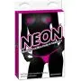 Pipedream Neon Vibrating Crotchless Panty & Pasties Set, Pink Pipedream Neon Vibrating Crotchless Panty & Pasties Set, Pink