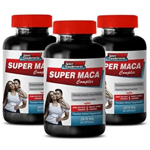 Male Enhancing Pills Last Longer in Bed - Super MACA Complex - Premium Herbal Supplements - yohimbe Supplement for Men - 3 Bottles 180 Capsules Male Enhancing Pills Last Longer in Bed - Super MACA Complex - Premium Herbal Supplements - yohimbe Supplement for Men - 3 Bottles 180 Capsules
