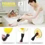 Male Glans Massager Cock Stamina Trainer with 9 Vibration Modes, Delay Ejaculation Penis Head Vibrator Rechargeable Masturbator Sex Toy, Waterproof Testis Clitoris Nipple Stimulator for Couples
