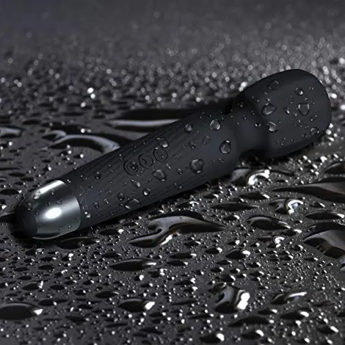 Upgraded Powerful Vibrate Personal Wand Massager Compact | Cordless Waterproof Wireless Personal Massager Wand for Women with 30 Magic Vibration Modes | USB Rechargeable Handheld Body Back Massager Upgraded Powerful Vibrate Personal Wand Massager Compact | Cordless Waterproof Wireless Personal Massager Wand for Women with 30 Magic Vibration Modes | USB Rechargeable Handheld Body Back Massager