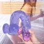 Lfcmf Premium 10.23 inch Realistic Soft-Ďîldɔ Relax Massage Wand Female Toys (Color : Blue) Lfcmf Premium 10.23 inch Realistic Soft-Ďîldɔ Relax Massage Wand Female Toys (Color : Blue)