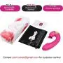 Clitoral Vibrator Silicone Clitoris Stimulator UTIMI Rechargeable Dildo Vibrator G Spot Massager with 10 Modes Adult Sex Toys for Women and Couple Clitoral Vibrator Silicone Clitoris Stimulator UTIMI Rechargeable Dildo Vibrator G Spot Massager with 10 Modes Adult Sex Toys for Women and Couple