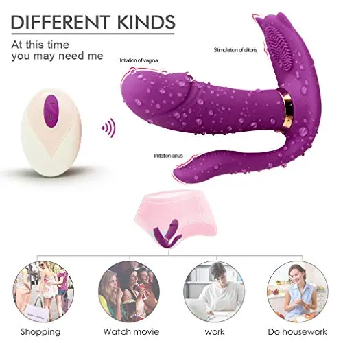 Vibrate Toy Mini Wearable Massager, Powerful Vibration Wireless Remote Control Vibrating Plug USB Rechargeable Intelligent Massager for Tight Exercise Design Muscle Relax Tool Vibrate Toy Mini Wearable Massager, Powerful Vibration Wireless Remote Control Vibrating Plug USB Rechargeable Intelligent Massager for Tight Exercise Design Muscle Relax Tool