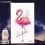 12 Pieces/Lot Watercolor Flying Birds Flash Fake Waterproof Tattoos Stickers Paper Funny Hummingbird Kids Body Arm Temporary Tattoos Flamingo Women Chest Art Decals 10x6cm