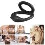 SheLins Softy Silicone Cock Rings, Penis Enlarger Stronger and Harder Erection to Prolonging Climax Sex Toys for Men (Flexible Size)