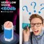 Male Masturbator Cup Vibrating Sex Toys, SHEQU Realistic Vagina Vibrating Masturbation Stroker with 10 Vibrations Mode Pocket Pussy Cup Built in Porn Star Moaning USB Rechargeable for Men(Sexy Lucy)