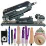 FREDORCH F2 Automatic Sex Machine Retractable Gun Female Masturbation Pumping Gun with 8 Attachments, Dildo and Oral Masturbator Adult Toy for Man (US Style F2-A) FREDORCH F2 Automatic Sex Machine Retractable Gun Female Masturbation Pumping Gun with 8 Attachments, Dildo and Oral Masturbator Adult Toy for Man (US Style F2-A)