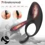 Vibrating for Pump-Massàger Ring Dual G Spotter, Full Silicone Clock Ring for Men Delay Ring Six Toys for Men Suckìng or Couple Waterproof T-shirt Vibrating for Pump-Massàger Ring Dual G Spotter, Full Silicone Clock Ring for Men Delay Ring Six Toys for Men Suckìng or Couple Waterproof T-shirt