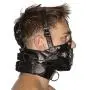 Strict Leather Premium Muzzle with Blindfold and Gags Strict Leather Premium Muzzle with Blindfold and Gags