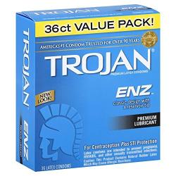 Trojan ENZ Lubricated - 36 count