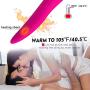 Tongue Vibrator G-Spot Stimulation Clitoral Vibrators with 8 Swing Modes, Treediride Nipple Anal Vagina Massage with Heating Function and 8 Vibrations